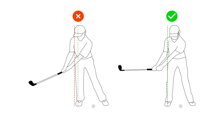 Hip Slide in Golf Backswing