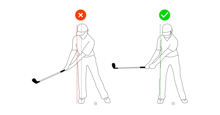 Hip Slide in Golf Backswing